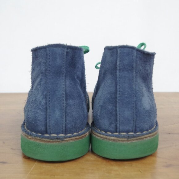 Italian Made Blue Suede Chukka Ankle Boots EU 41 US 8 main image 9
